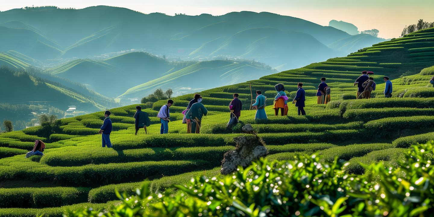 林芝市墨脱县门巴族村民种植高山茶叶,开辟致富新路径